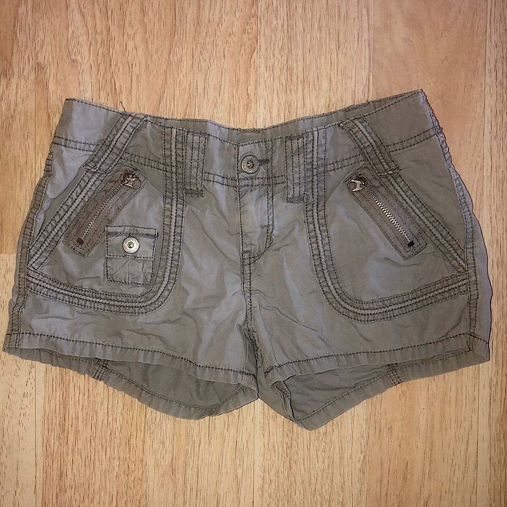 AEROPOSTALE SHORTS SIZE 0 GRAY